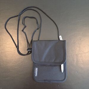Travelon Anti-Theft RFID Blocking Neck Wallet Travel Pouch Black